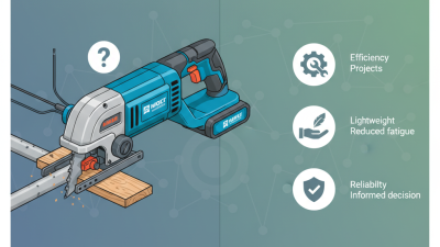 Why Choose a Mini Reciprocating Saw for Electric Projects?