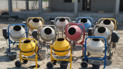 Top 10 Small Cement Mixer Concrete for Your Construction Needs?