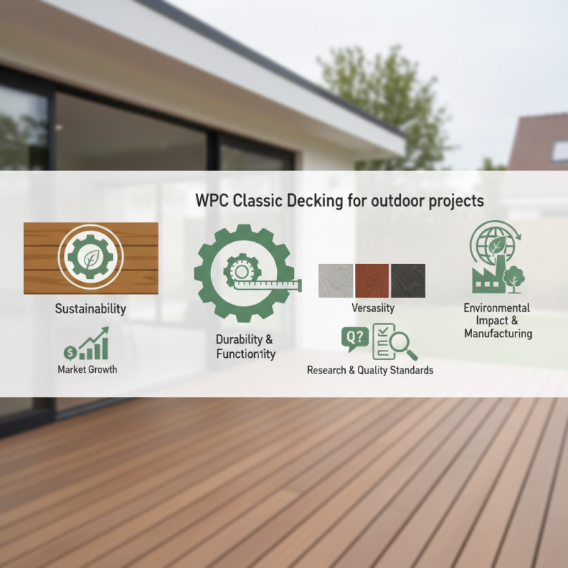 How to Choose WPC Classic Decking for Your Outdoor Project?