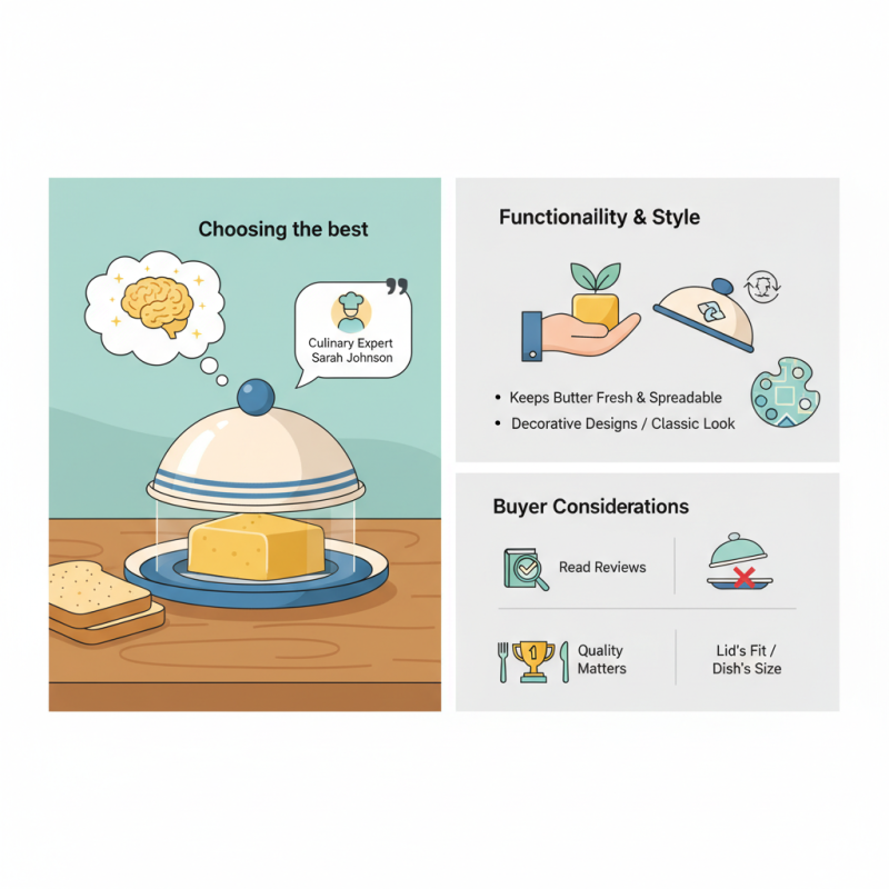 Best Butter Dish With Lid for Global Buyers?