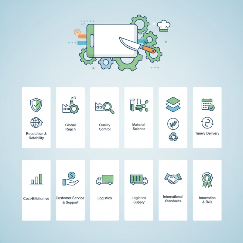 China Top 10 Hdpe Cutting Board Material Suppliers for Buyers?