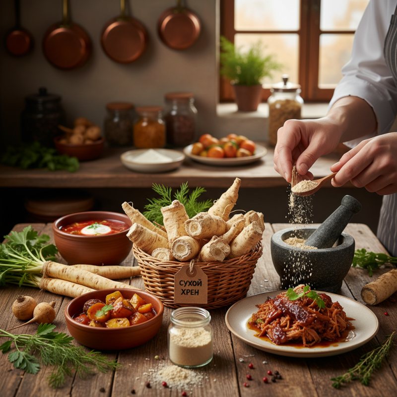 How to Use Сухой Хрен for Authentic Dishes Worldwide?