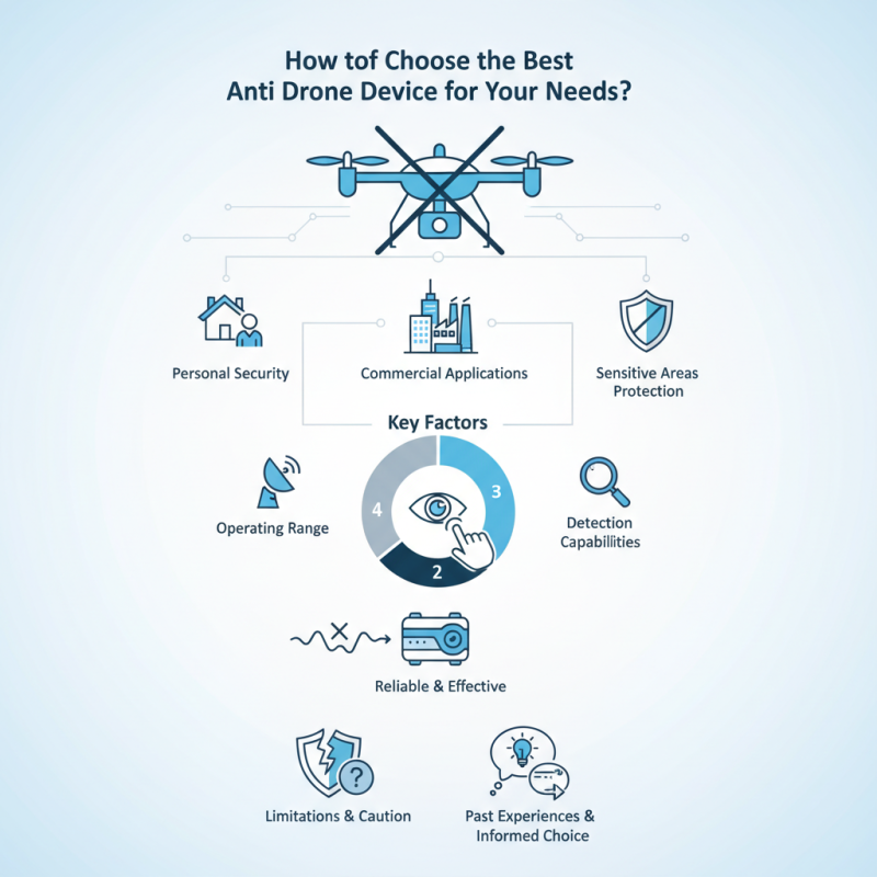 How to Choose the Best Anti Drone Device for Your Needs?