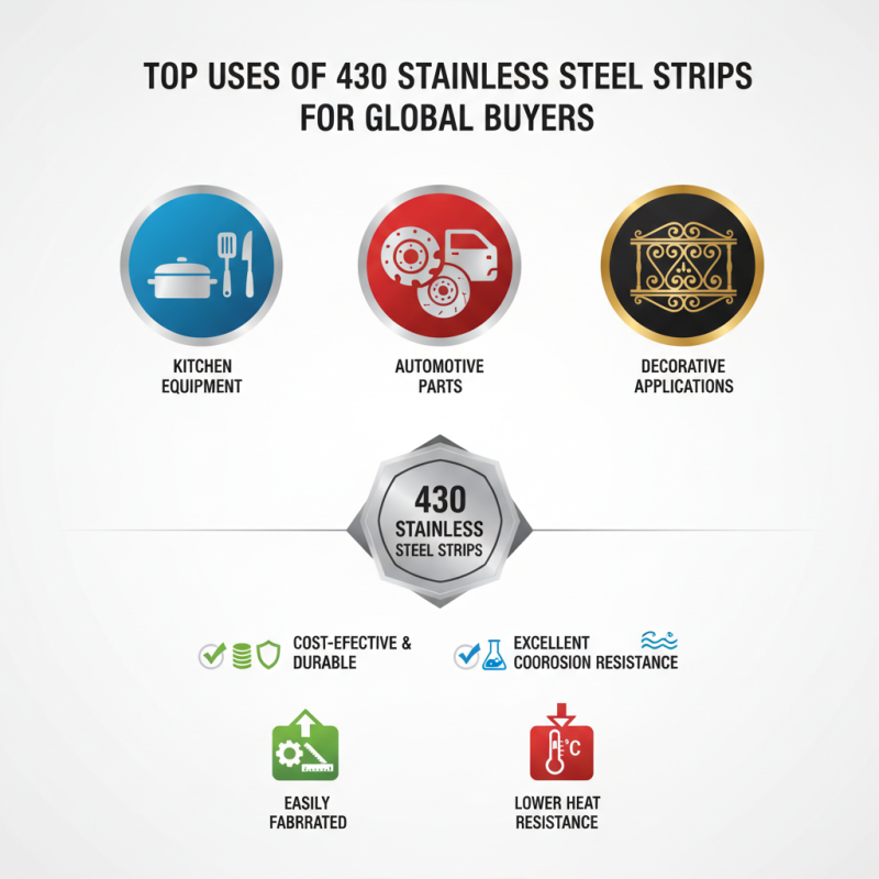 Top Uses of 430 Stainless Steel Strips for Global Buyers?