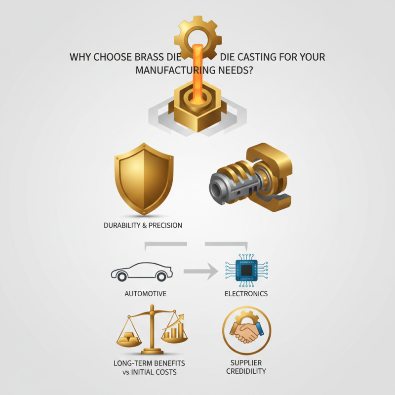 Why Choose Brass Die Casting for Your Manufacturing Needs?