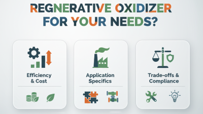 How to Choose the Best Regenerative Oxidizer for Your Needs?