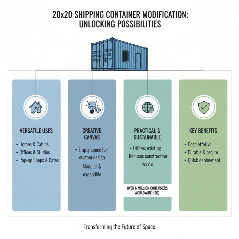 What is a 20 x 20 Shipping Container and Its Uses?