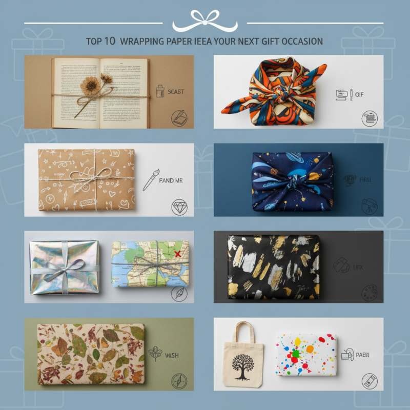 Top 10 Wrapping Paper Ideas for Your Next Gift Occasion?