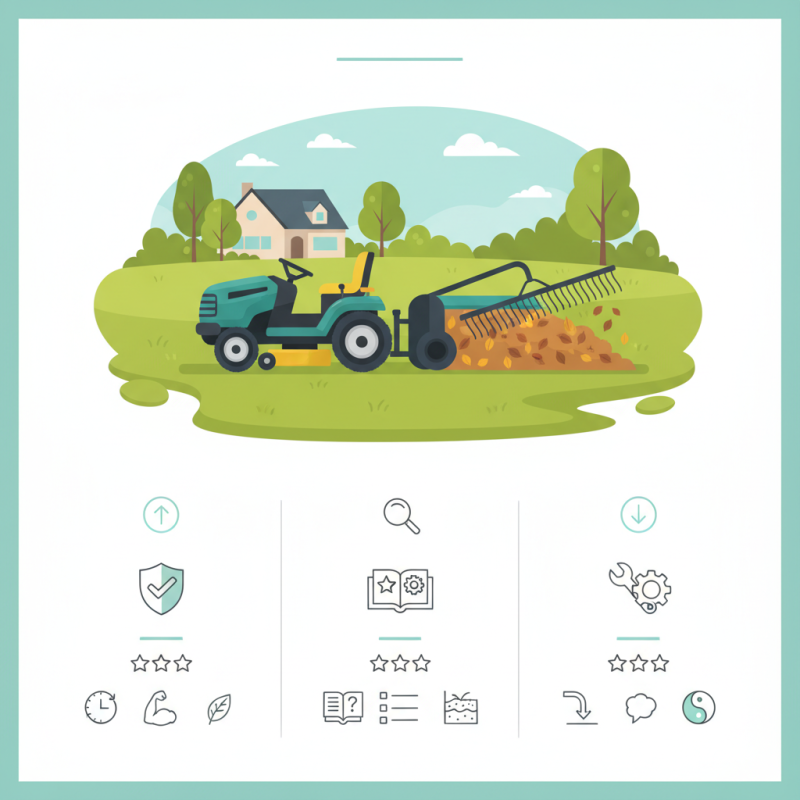 2026 Best Riding Mower Rake for Effortless Lawn Care?