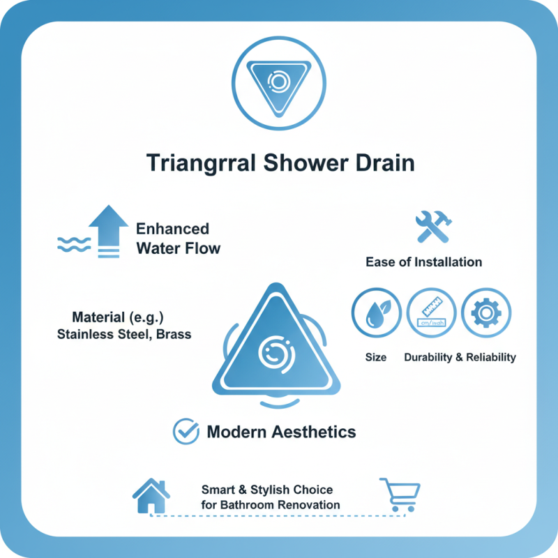 Top Tips for Choosing a Triangular Shower Drain in China