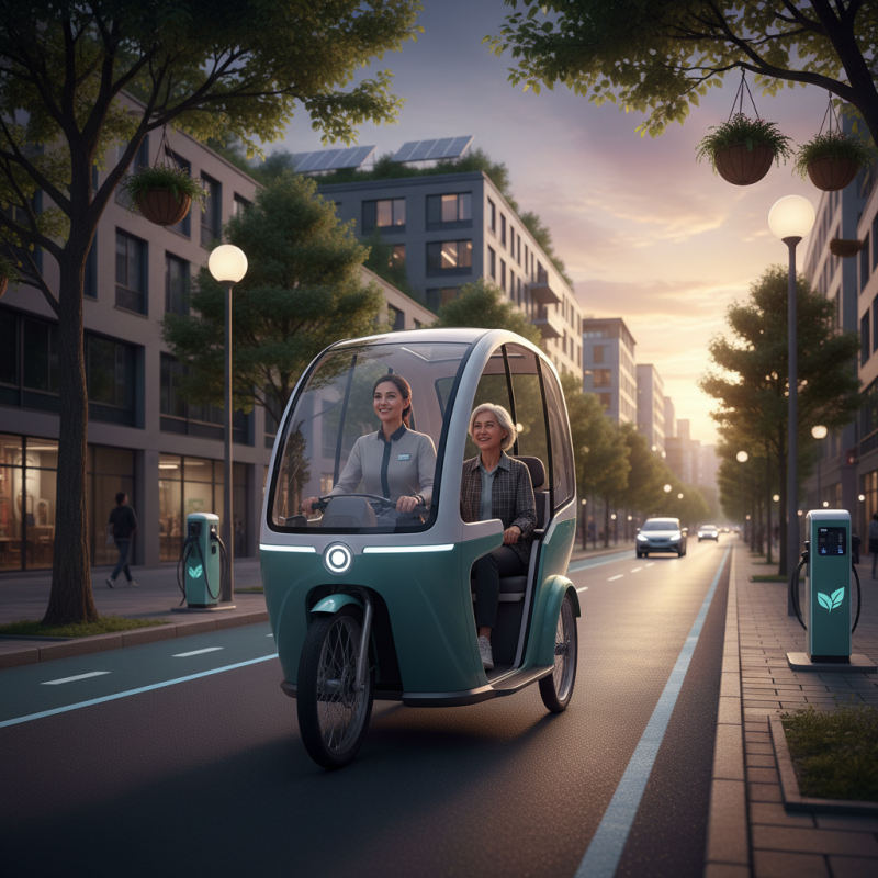 Why Choose Electric Passenger Tricycles for Sustainable Transport?