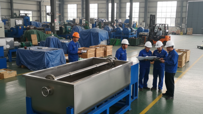 Top Tips for Sourcing Double Shaft Mixers from China