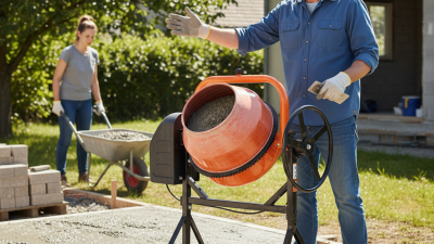 Why Choose a Small Cement Mixer for Your Concrete Needs?