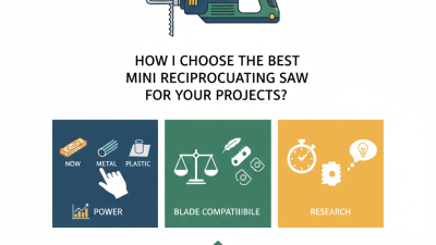 How to Choose the Best Mini Reciprocating Saw for Your Projects?