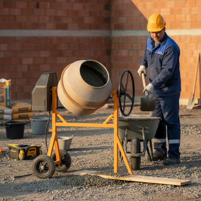 How to Choose the Best Small Cement Mixer for Concrete?