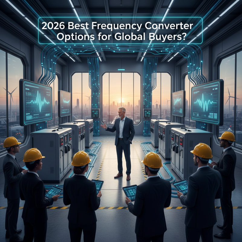 2026 Best Frequency Converter Options for Global Buyers?