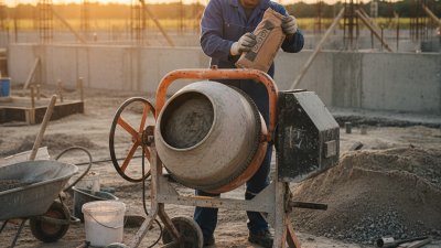 Small Cement Mixer Concrete Tips for Efficient Mixing Techniques?