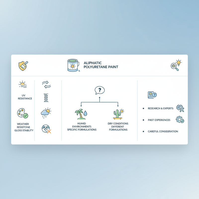 How to Choose the Best Aliphatic Polyurethane Paint for Your Needs?