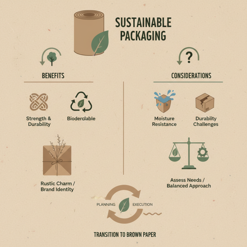 How to Use Brown Paper for Sustainable Packaging Solutions?