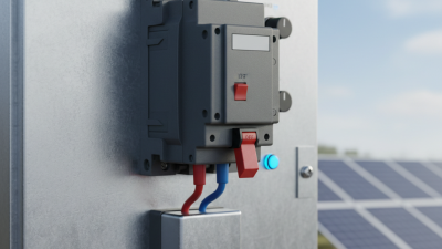 How to Choose China Solar System 800V MCCB for Your Needs?