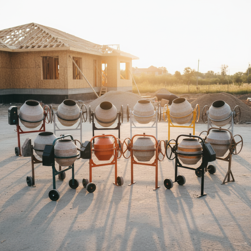 Top 10 Small Cement Mixer Concrete Options for Your Projects?