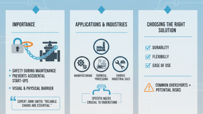 Top Valve Lockout Chain Solutions for Global Buyers?