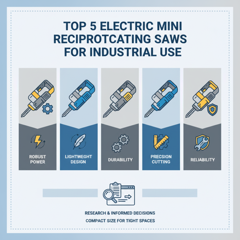 Top 5 Best Electric Mini Reciprocating Saws for Industrial Use?