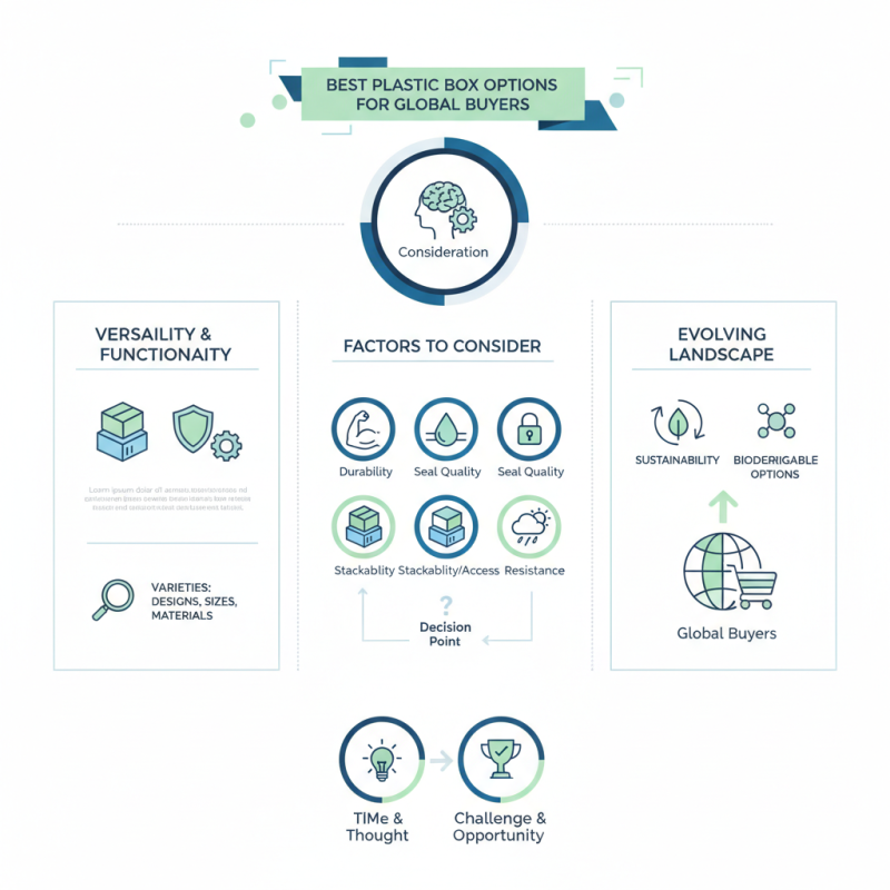 Best Plastic Box Options for Global Buyers to Consider?