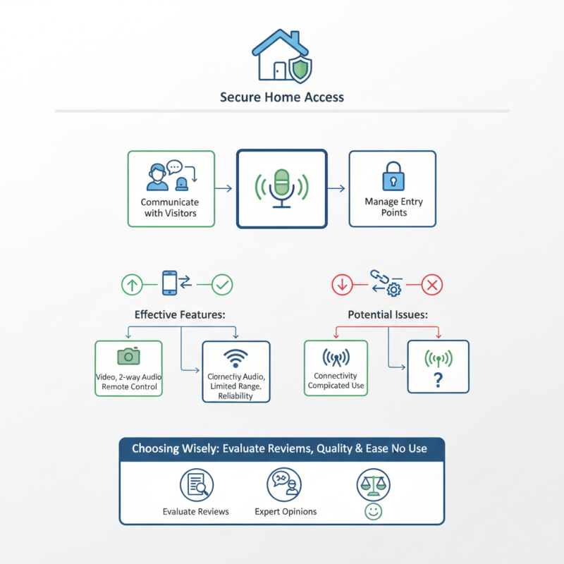 Best Audio Door Intercom Systems for Secure Home Access?