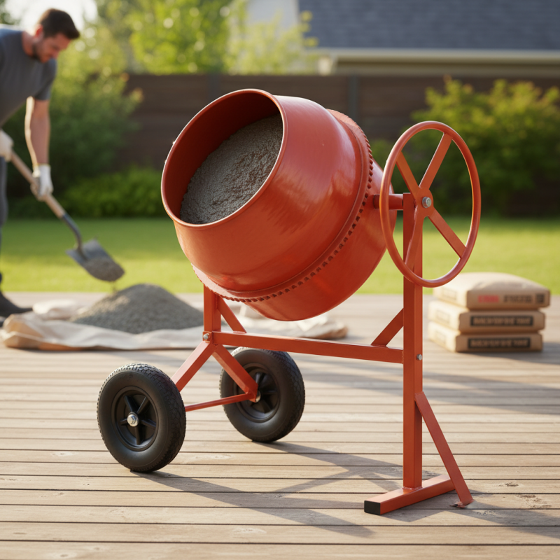 Best Small Cement Mixer for Easy Concrete Mixing?