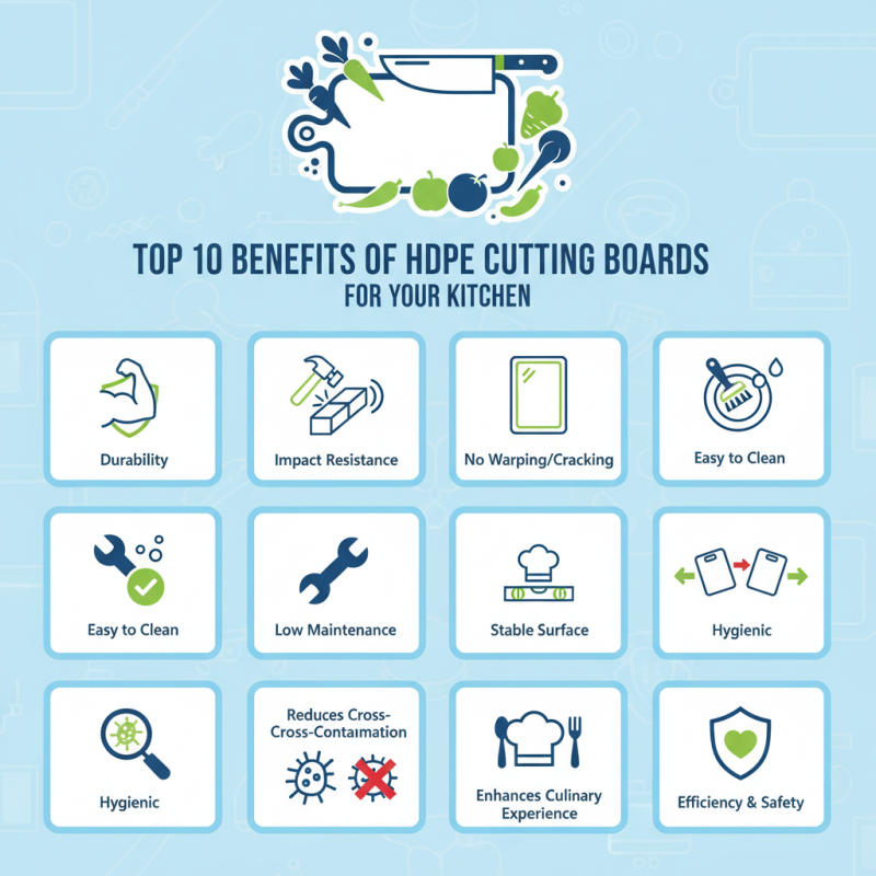 Top 10 Benefits of Hdpe Cutting Board Material for Your Kitchen?