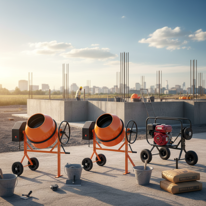 Best Small Cement Mixer for Concrete Projects Worldwide?