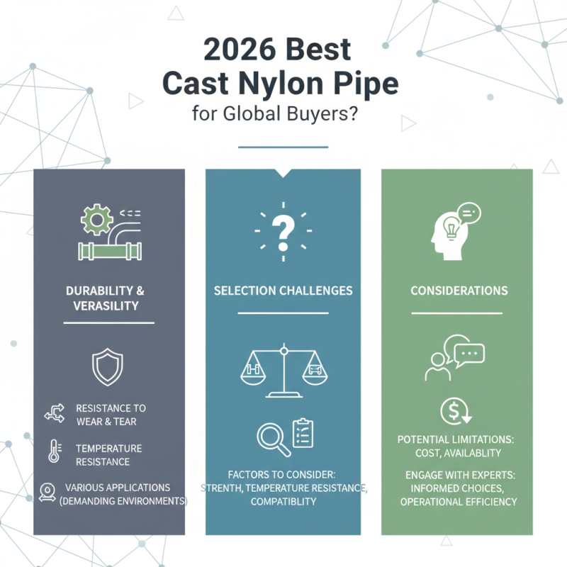 2026 Best Cast Nylon Pipe for Global Buyers?