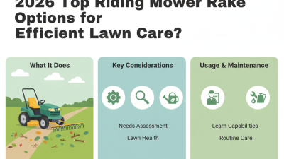 2026 Top Riding Mower Rake Options for Efficient Lawn Care?
