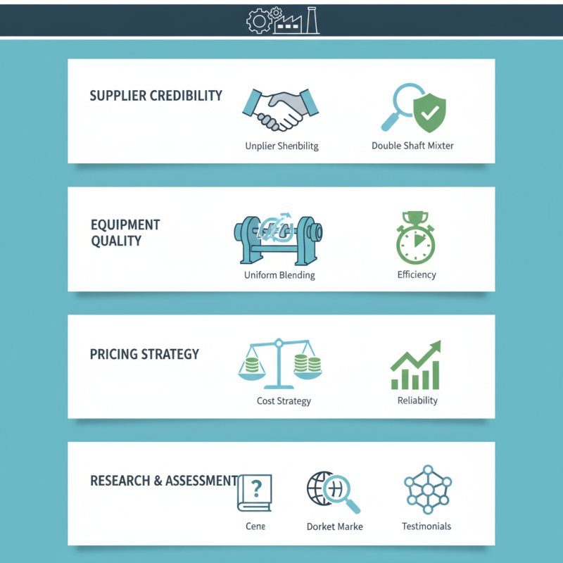 Top Tips for Sourcing Double Shaft Mixer in China?