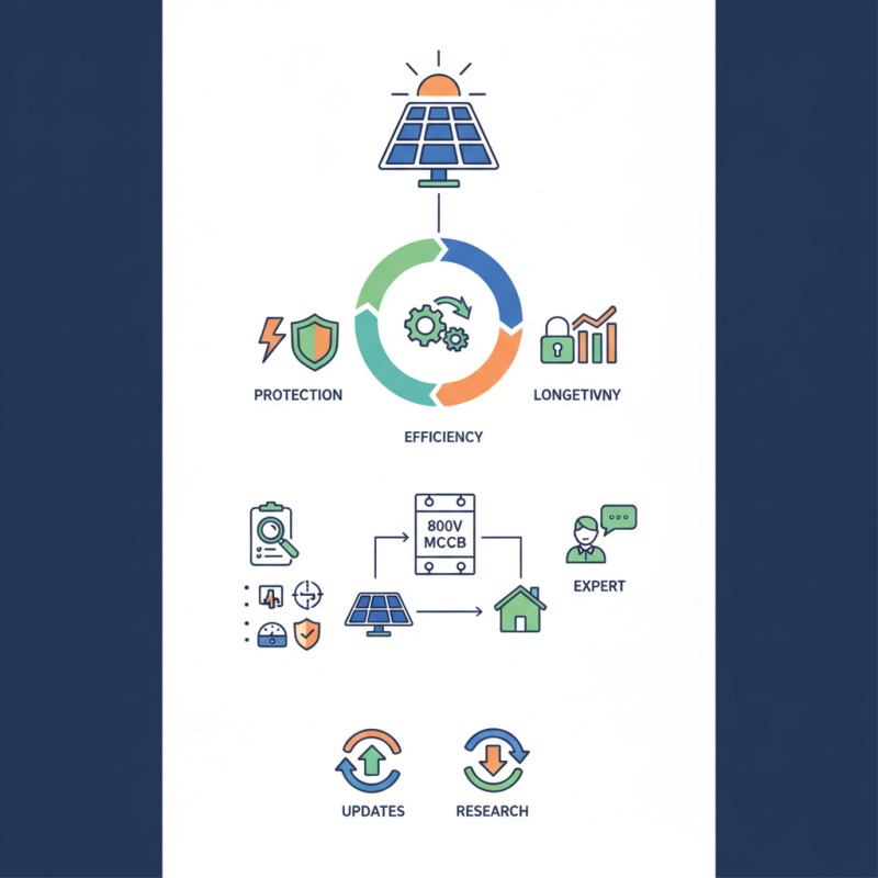 How to Choose the Right China Solar System 800v MCCB?
