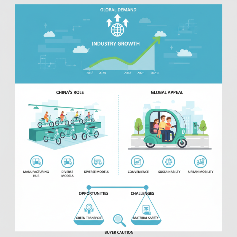 China Top Electric Passenger Tricycles for Global Buyers?