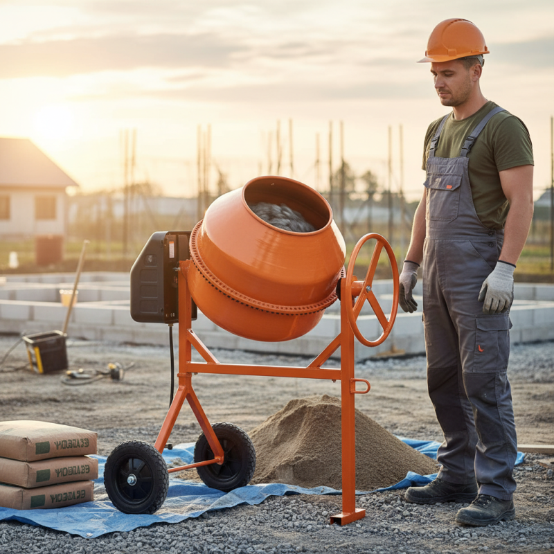 How to Choose the Best Small Cement Mixer for Concrete?