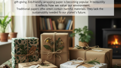 Why Choose Eco Friendly Wrapping Paper for Your Gifts?
