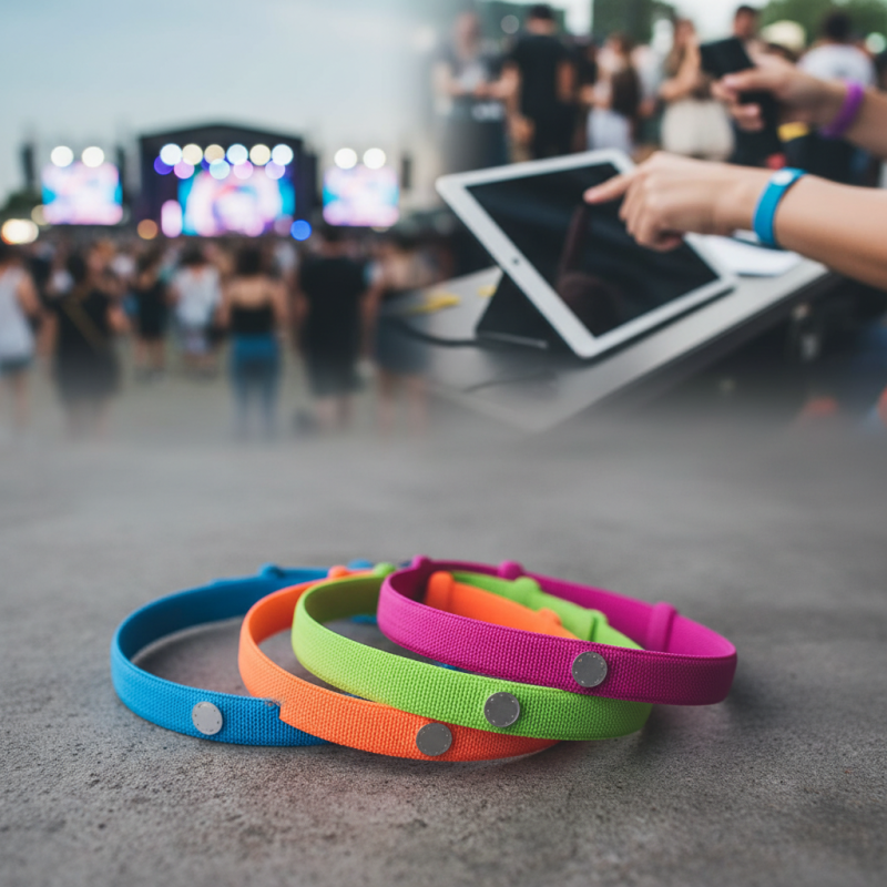 Why Choose Elastic RFID Wristband for Event Management?