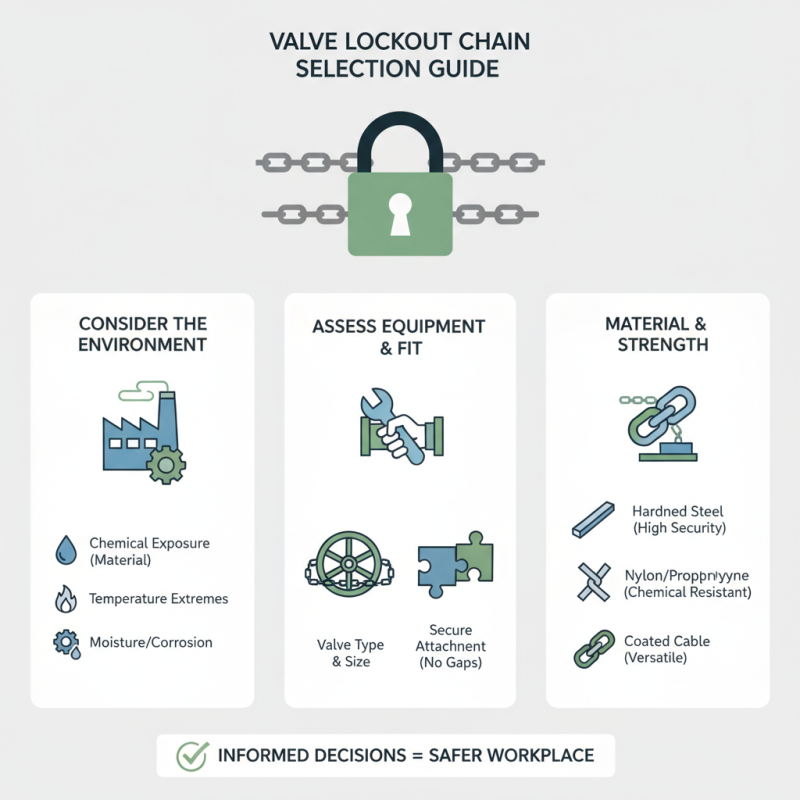 How to Choose the Right Valve Lockout Chain for Safety?