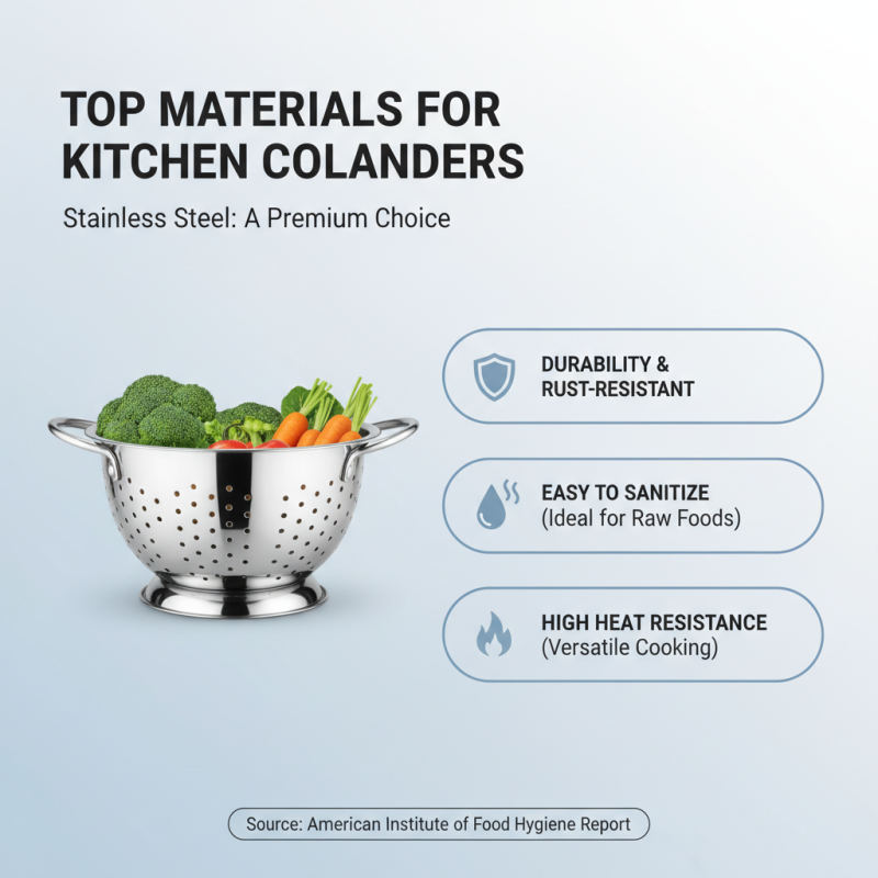Top 10 Kitchen Colanders for Effortless Food Prep?