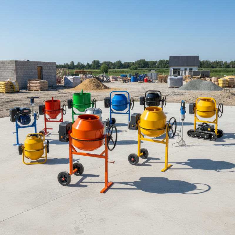 Top 10 Small Cement Mixer Concrete Options for Your Projects?