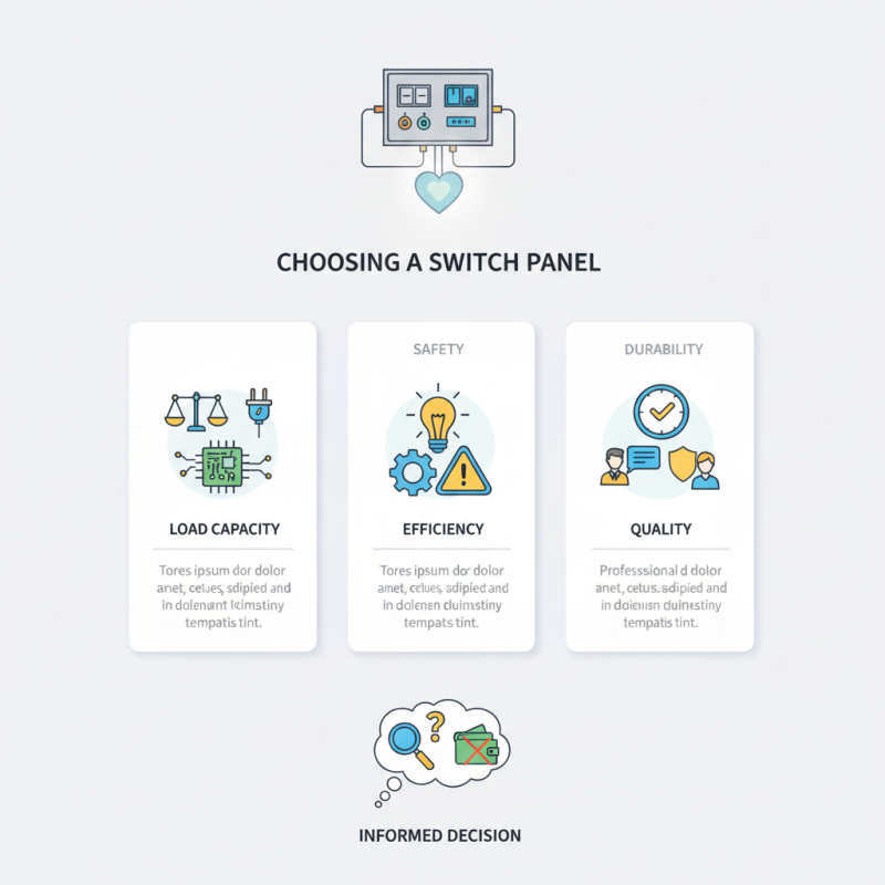 How to Choose the Right Switch Panel for Your Needs?