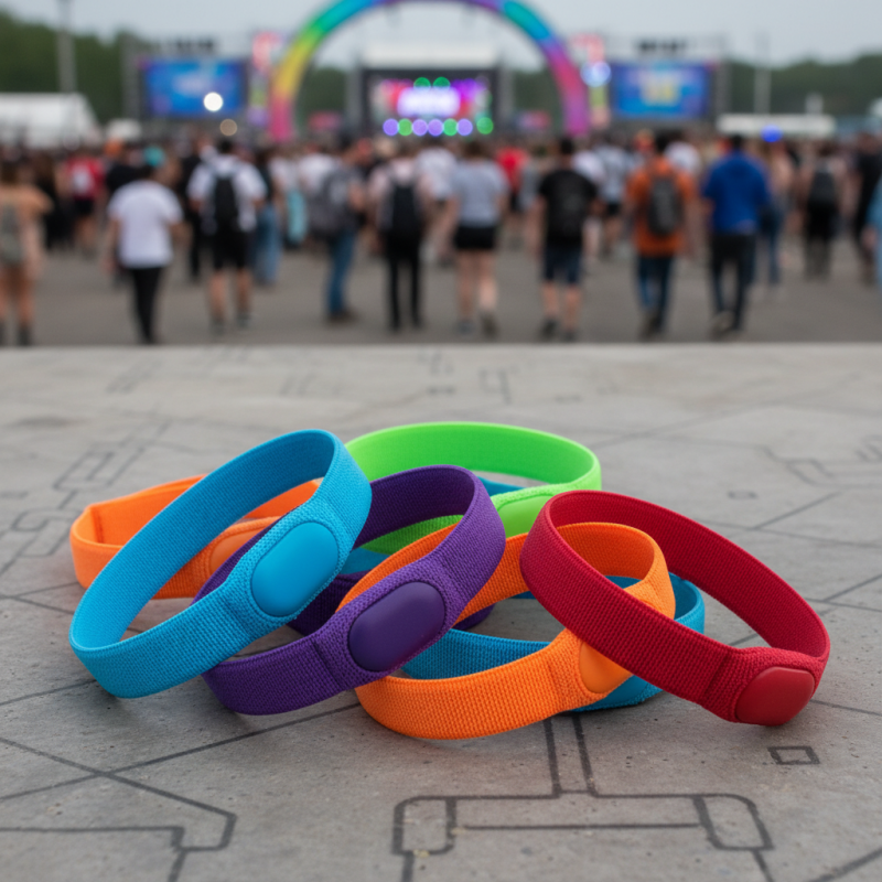 Top 10 Benefits of Using Elastic RFID Wristbands for Events
