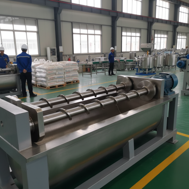 How to Choose the Best Double Shaft Mixer in China?