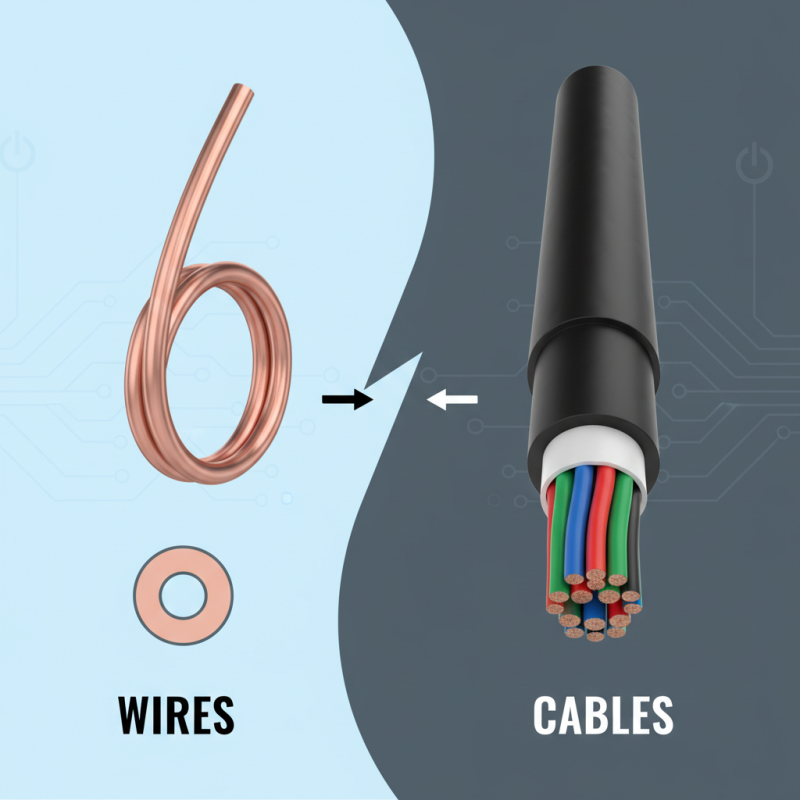 What are the Differences Between Wires and Cables?