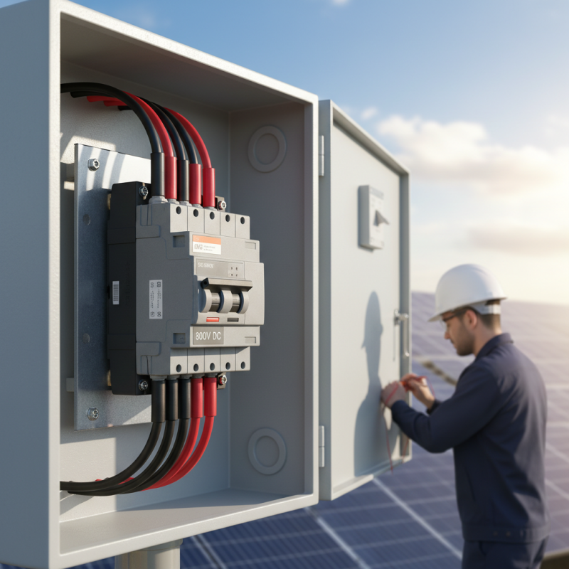How to Choose the Right China Solar System 800V MCCB?