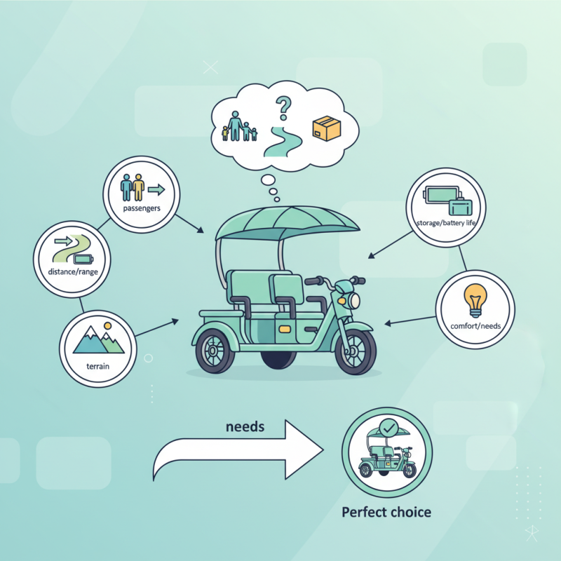 How to Choose the Best Electric Passenger Tricycle for Your Needs?