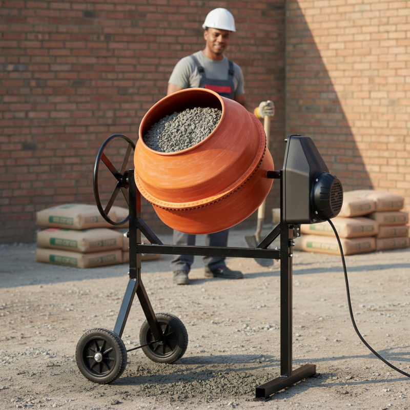 How to Choose the Best Small Cement Mixer for Concrete?